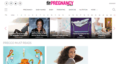 Desktop Screenshot of fitpregnancy.com